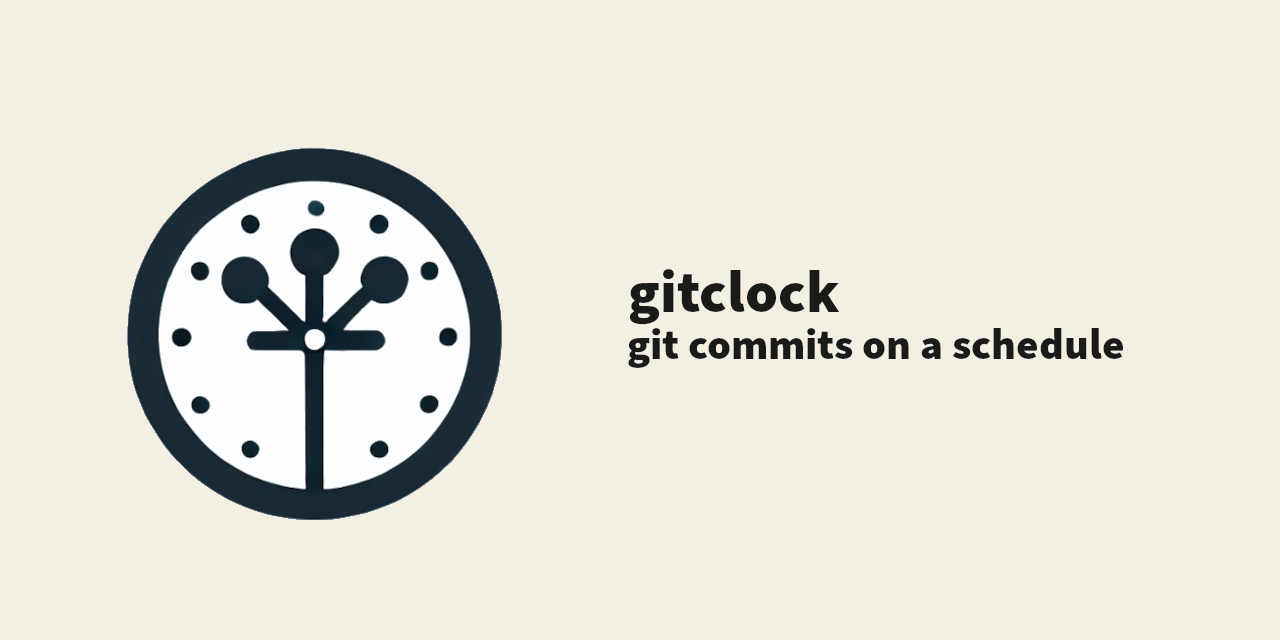 gitclock logo