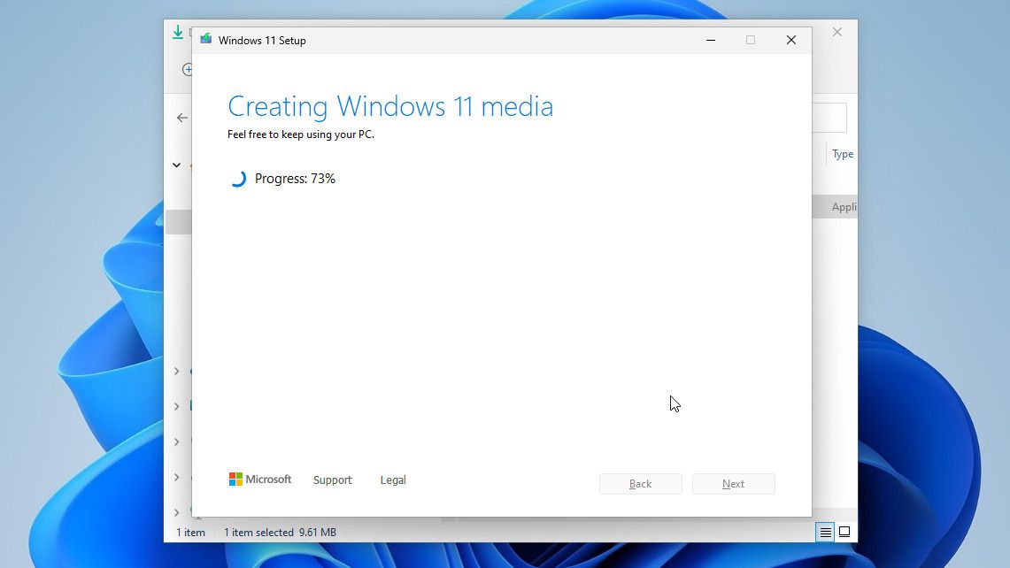 Install Windows boot media onto USB device in VirtualBox